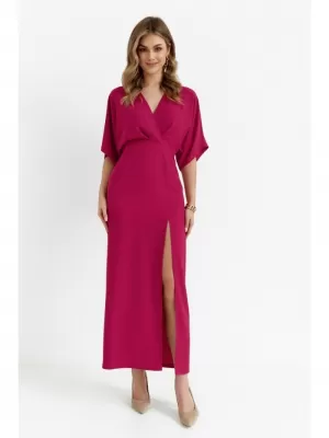 Kleid MAKOVER K163 PFLAUME