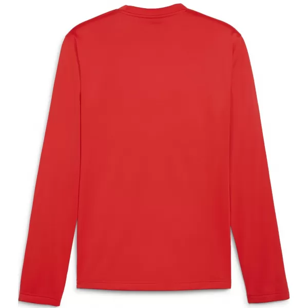  Herren -Sweatshirt PUMA TEAMGOAL TRAINING SWEAT 658649_01 PUMA ROT/PUMA WEIß/SCHNELL ROT 