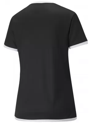 Weibliches funktionelles Hemd PUMA TEAMLIGA JERSEY W 704934_03 PUMA BLACK/PUMA WEIß