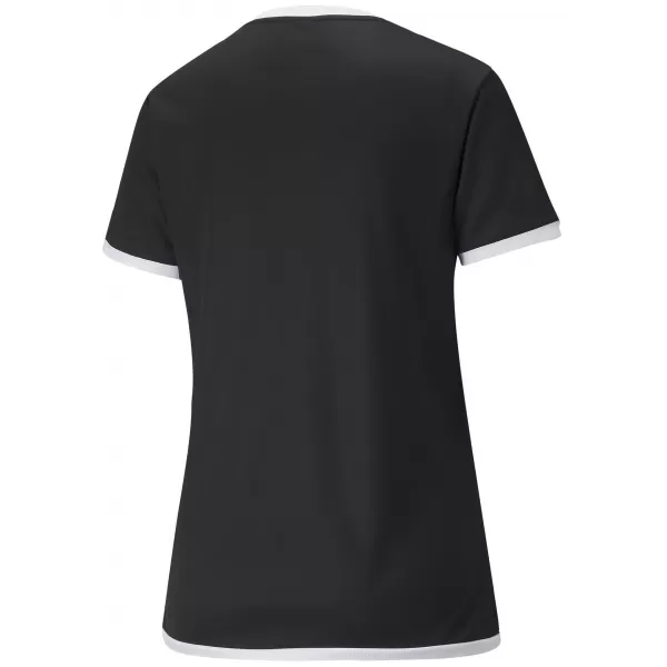  Weibliches funktionelles Hemd PUMA TEAMLIGA JERSEY W 704934_03 PUMA BLACK/PUMA WEIß 