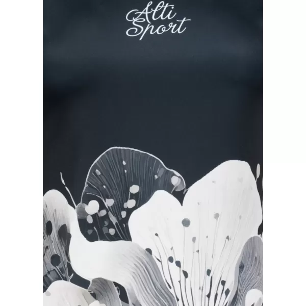  Frauenfunktional T -Shirt Premium ALTISPORT VOJ/ALW090TR01 SCHWARZ 