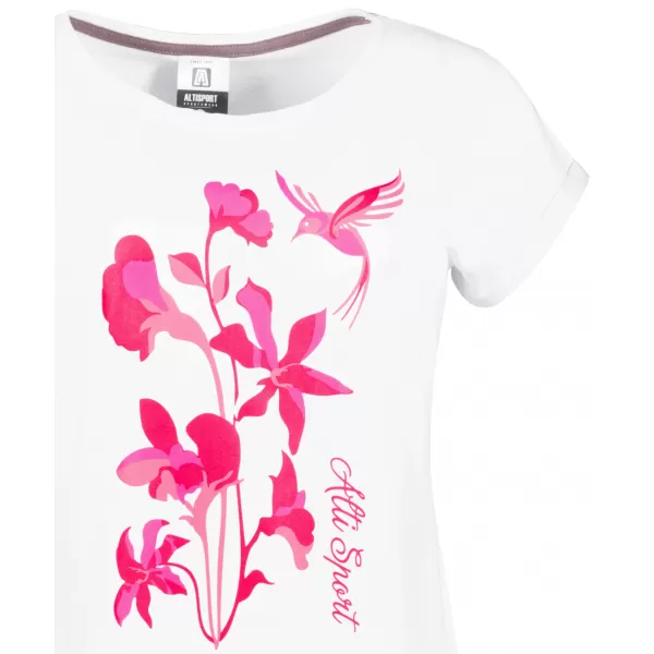  Kleid ALTISPORT ALW191178 WEIß -PINK 