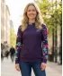Funktionaler Sweatshirt -Prämie von Frauen ALTISPORT VOJ/ALW063MI01 FUCHSIE
