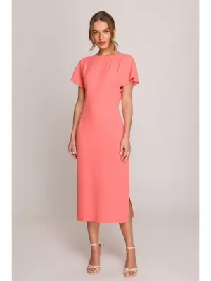 Kleid STYLOVE S398 ORANGE