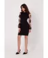 Kleid MAKOVER K182 SCHWARZ