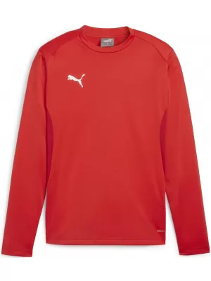 Herren -Sweatshirt PUMA TEAMGOAL TRAINING SWEAT 658649_01 PUMA ROT/PUMA WEIß/SCHNELL ROT