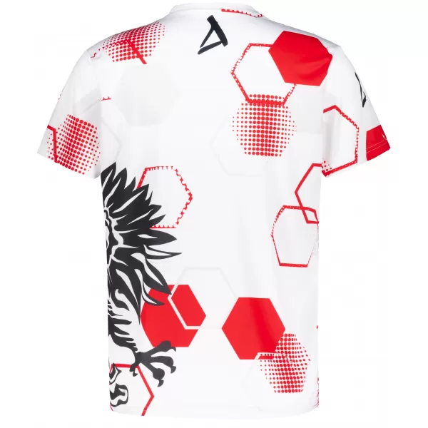  Männer funktionaler T -Shirt Premium ALTISPORT VOJ/ALM036PL/TR01 HEXA-WH 