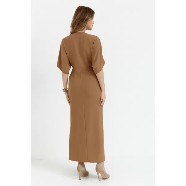  Kleid MAKOVER K163 BEIGE 