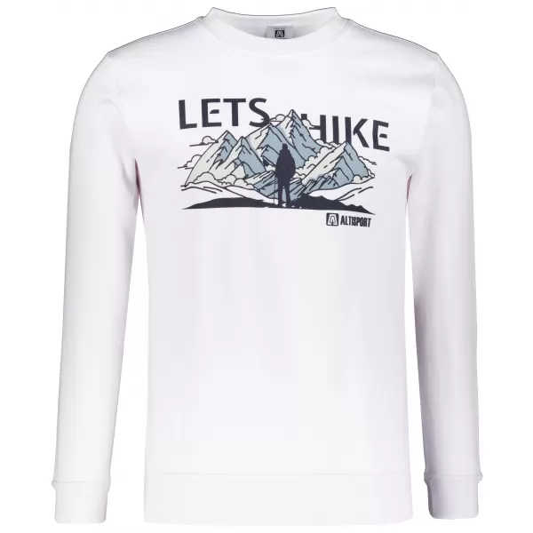  Herren -Sweatshirt ALTISPORT ALM190406 WEIß 