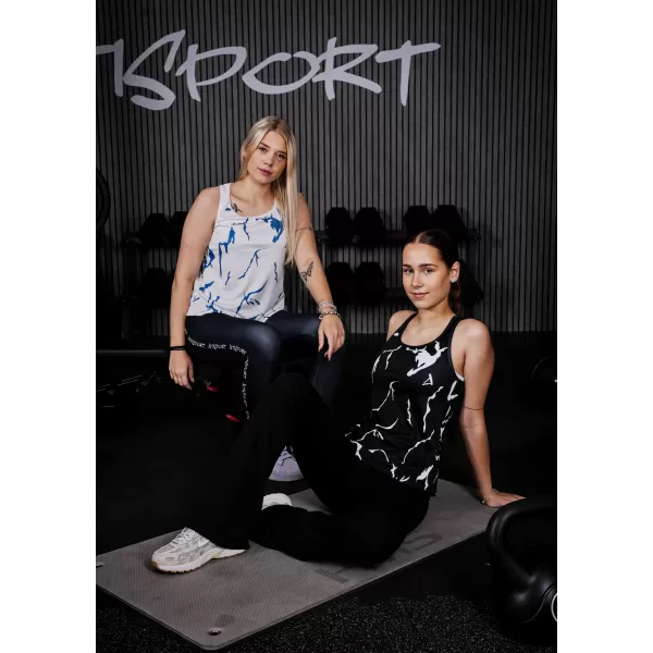  Funktionaler Tanktoper der Frauen auf Prämie ALTISPORT VOJ/ALW052TIL01 WEIß 