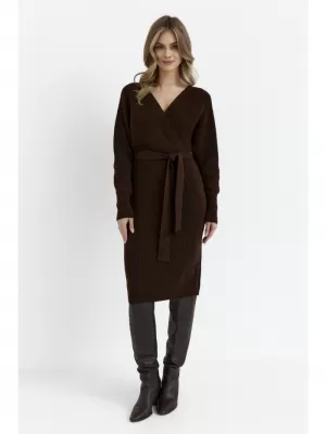 Kleid MOE M810 BRAUN