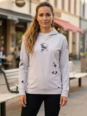 Funktionaler Sweatshirt -Prämie von Frauen ALTISPORT VOJ/ALW077MI01 GRAU -BLACK