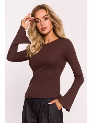 Damen-T-Shirt MOE M806 BRAUN