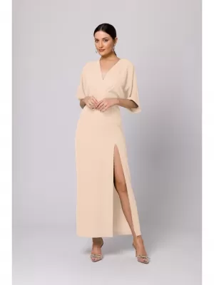 Kleid MAKOVER K163 CREME