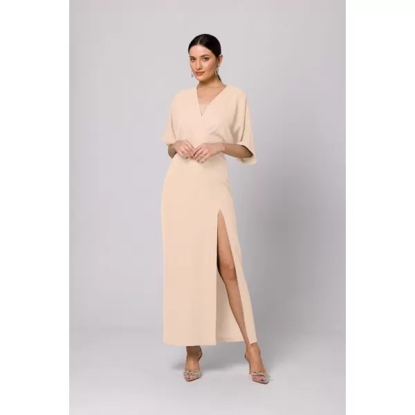  Kleid MAKOVER K163 CREME 