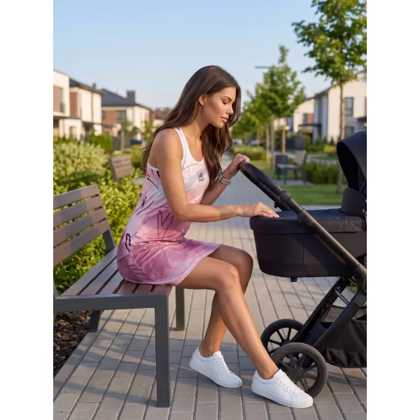  Frauenkleid -Prämie von Frauen ALTISPORT VOJ/ALW083SAT01 WEIß -PINK 
