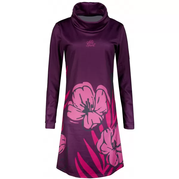  Damen erweitertes Premium -Sweatshirt ALTISPORT VOJ/ALW0107MI06 BURGUND 