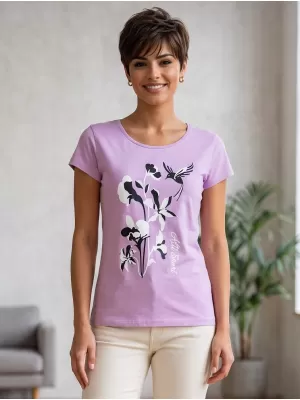 Damen-T-Shirt ALTISPORT ALW191122 ORCHIDEE