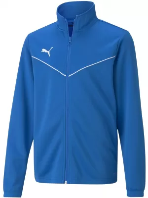 Jacke PUMA TEAMRISE TRG POLY JACKET JR 657393_02 ELEKTRISCHE BLAUE LIMONADE
