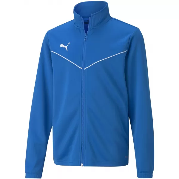 Jacke PUMA TEAMRISE TRG POLY JACKET JR 657393_02 ELEKTRISCHE BLAUE LIMONADE 