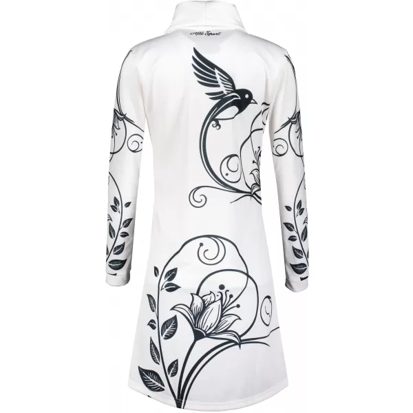  Damen erweitertes Premium -Sweatshirt ALTISPORT VOJ/ALW0106MI06 WEIß 
