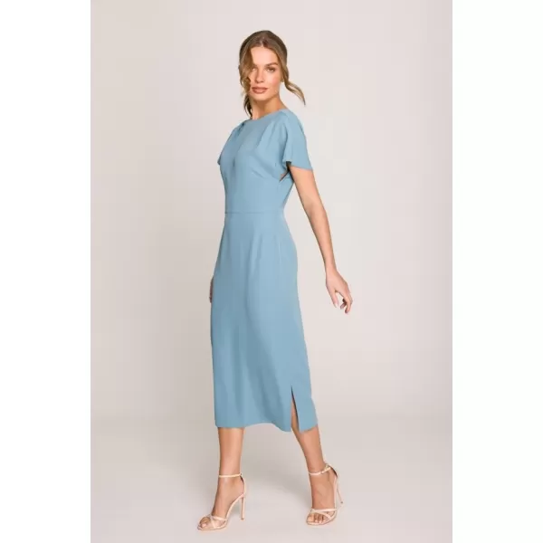  Kleid STYLOVE S398 HIMMELBLAU 