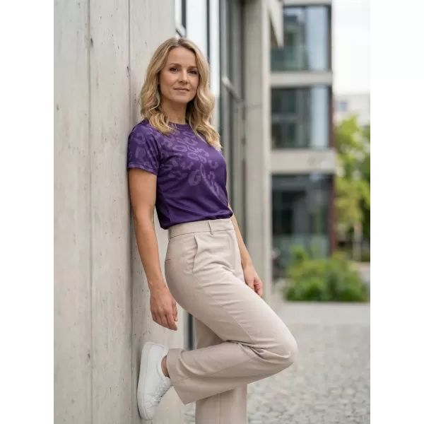  Frauenfunktional T -Shirt Premium ALTISPORT VOJ/ALW047TR01 LILA 