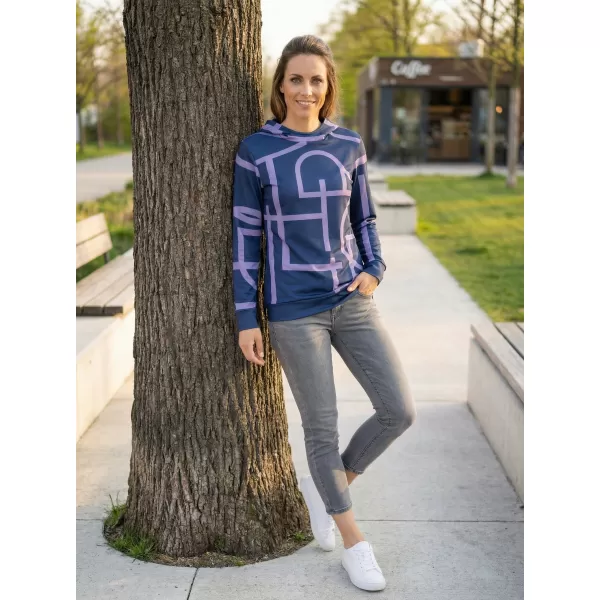  Funktionaler Sweatshirt -Prämie von Frauen ALTISPORT VOJ/ALW085MI01 LILA 