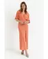 Kleid MAKOVER K163 ORANGE
