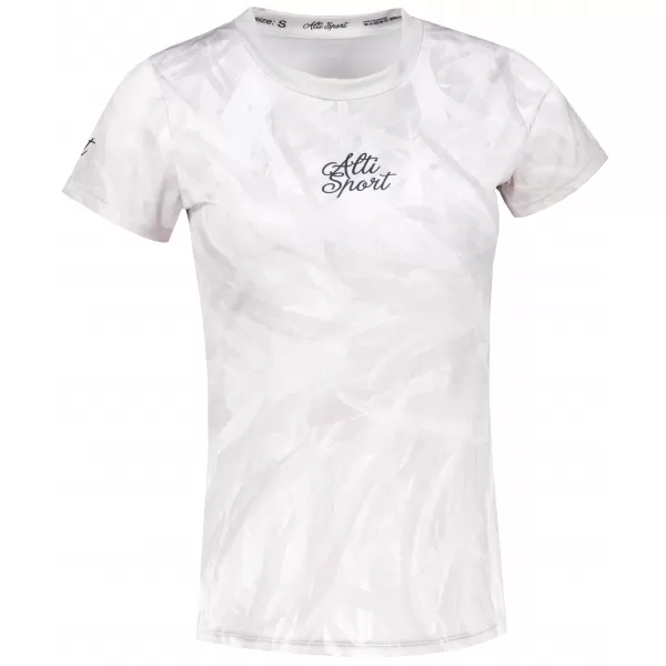  Frauenfunktional T -Shirt Premium ALTISPORT VOJ/ALW096TR01 WEIß 