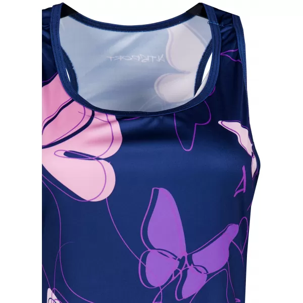  Frauenkleid -Prämie von Frauen ALTISPORT VOJ/ALW086SAT01 DUNKELBLAU/LILA 