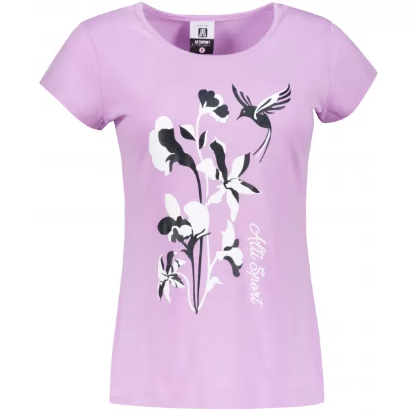  Damen-T-Shirt ALTISPORT ALW191122 ORCHIDEE 