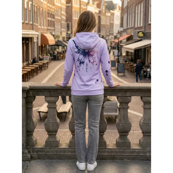  Hochwertiges Funktions-Sweatshirt für Damen ALTISPORT VOJ/ALW077MI01 LILA 