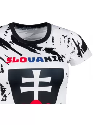 Frauenfunktional T -Shirt Premium ALTISPORT VOJ/ALW036SL/TR01 ABSTRAKTION