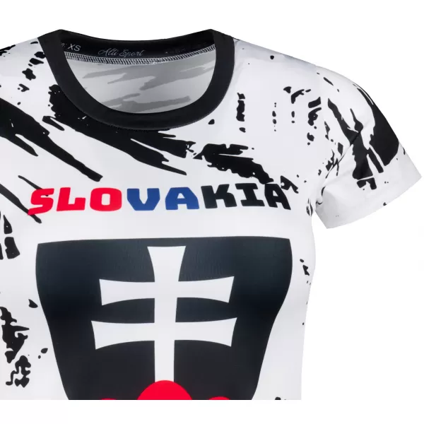  Frauenfunktional T -Shirt Premium ALTISPORT VOJ/ALW036SL/TR01 ABSTRAKTION 