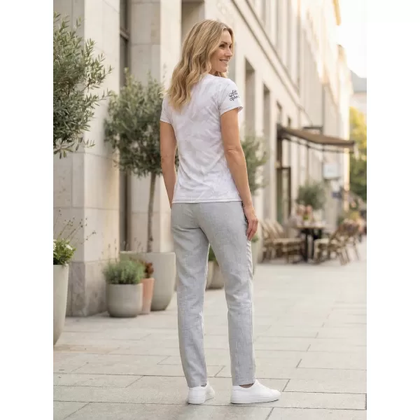  Frauenfunktional T -Shirt Premium ALTISPORT VOJ/ALW096TR01 WEIß 