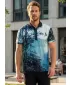 Herrenfunktional T -Shirt mit Premium -Kragen ALTISPORT VOJ/ALM103TR05 BAMBUS