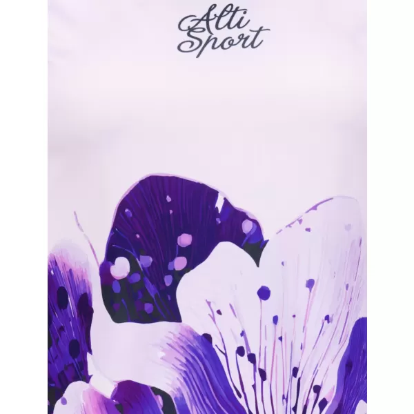  Frauenfunktional T -Shirt Premium ALTISPORT VOJ/ALW090TR01 LILA 