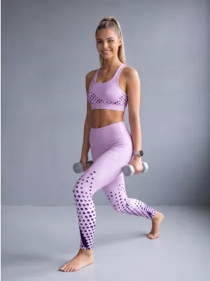 Frauen -Leggings Premium ALTISPORT VOJ/ALW109LEG01 LILA