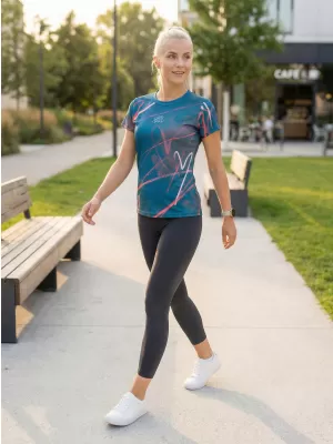 Frauenfunktional T -Shirt Premium ALTISPORT VOJ/ALW082TR01 KEROSIN