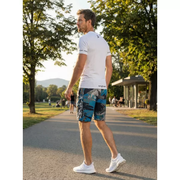  Die funktionalen Shorts von Männern Premium ALTISPORT VOJ/ALM014KRA01 SCHWARZ/KEROSIN 