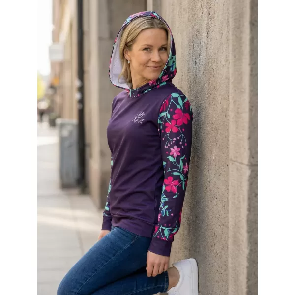  Funktionaler Sweatshirt -Prämie von Frauen ALTISPORT VOJ/ALW063MI01 FUCHSIE 