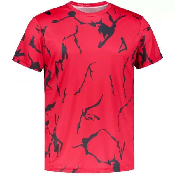 Männer funktionaler T -Shirt Premium ALTISPORT VOJ/ALM052TR01 ROT 
