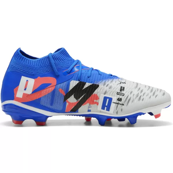 Stiefel PUMA FUTURE 8 MATCH FOREVER FG/AG 108423_01 WEIß/BLAU/GRAU/SCHWARZ/ROT 