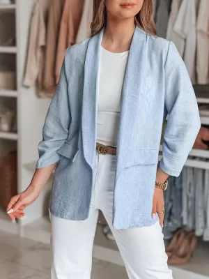 Damenjacke DSTREET SOFT LOVE PY0132 BLAU