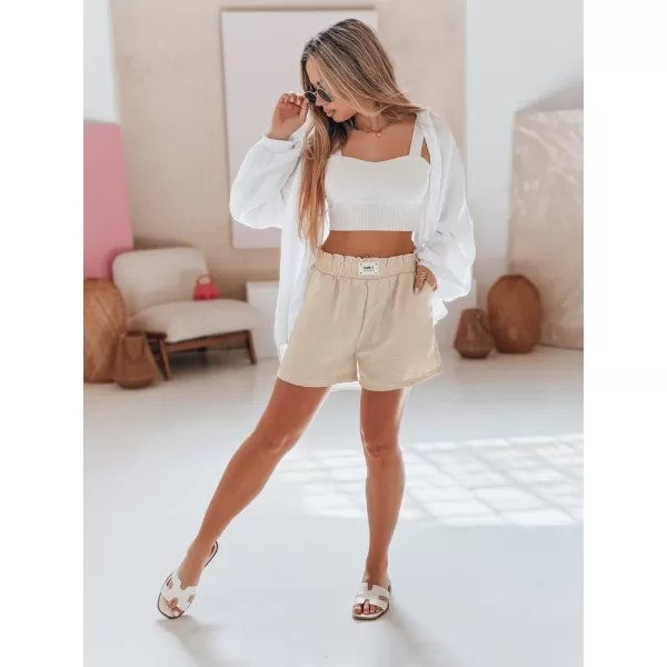  Damenshorts DSTREET OWN STYLE SY0453 BEIGE 
