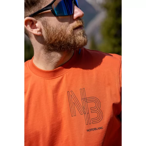  Herren t -Shirt Nordblanc NBSmt8161 Orange Nordblanc 