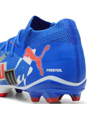 Stiefel PUMA FUTURE 8 MATCH FOREVER FG/AG 108423_01 WEIß/BLAU/GRAU/SCHWARZ/ROT