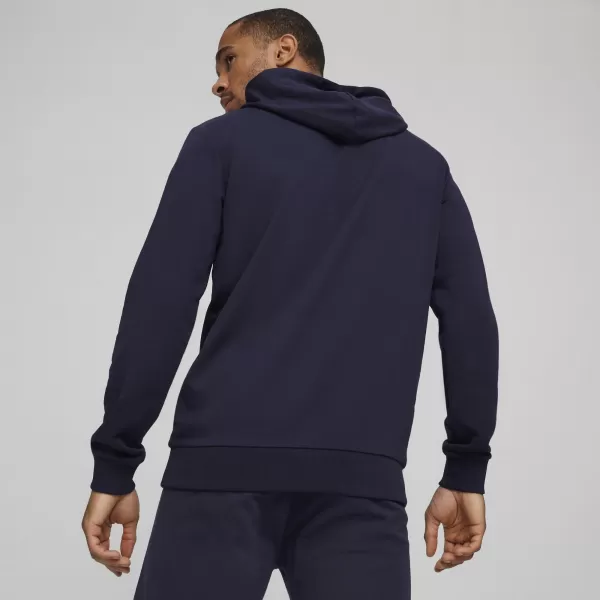  Herren -Sweatshirt PUMA TEAMGOAL CASUALS HOODY 658618_06 PUMA NAVY/PUMA WHITE 