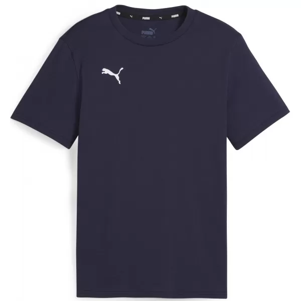  T -Shirt PUMA TEAMGOAL CASUALS TEE JR 658616_06 PUMA NAVY/PUMA WHITE 